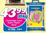 Cambridge Food Super Maize Meal-12.5kg