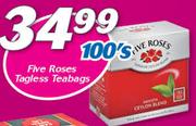 Five Roses Tagless Teabags-100's Pack