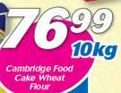 Cambridge Food Cake Wheat Flour-10Kg