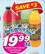 Fusion Dairy Blend Concentrate-4 x 1Ltr
