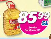 Excella Sunflower Oil-5Ltr