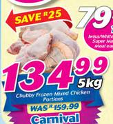 Chubby Frozen Mixed Chicken Portions-5Kg