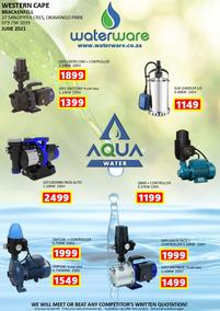 Waterware Western Cape (01 June - 30 June 2021)