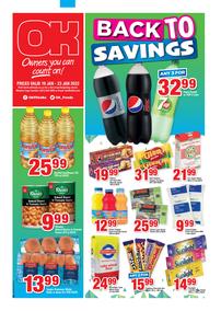 OK Foods Western Cape : Back To Savings (19 January - 23 January 2022)