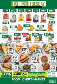 Food Lover's Market Western Cape : 10 Buck Tuesday (21 May 2024 Only)