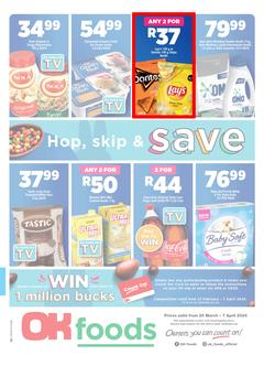 OK Foods Western Cape : Hop, Skip & Save (20 March - 07 April 2024), page 1