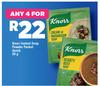 Knorr Instant Soup Powder Packet Assorted-For Any 4 x 50g