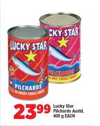 Lucky Star Pilchards Assorted-400g Each