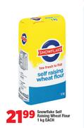 Snowflake Self Raising Wheat Flour-1Kg Each