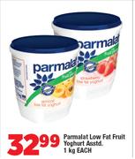 Parmalat Low Fat Fruit Yoghurt Assorted-1Kg Each