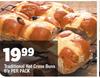 Traditional Hot Cross Buns-6's Per Pack