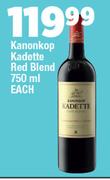 Kanonkop Kadette Red Blend-750ml Each