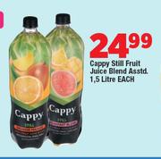 Cappy Still Fruit Juice Blend Assorted-1.5L Each