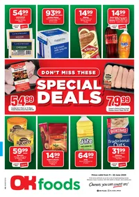 OK Foods Western Cape : Don't Miss These Special Deals (11 June 2025 - 22 June 2025)