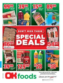 OK Foods Western Cape : Don't Miss These Special Deals (25 February - 09 March 2025)