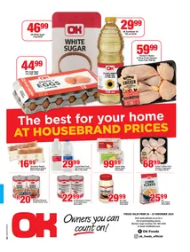 OK Foods Western Cape : The Best For Your Home (20 November - 24 November 2024)