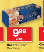 Bakers Cream Crackers-200g