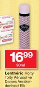 Lentheric Hoity Toity Aerosol vir Dames Verskeidenheid-90ml