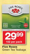 Five Roses Green Tea Teabags-102 Per Pack
