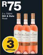 Hill & Dale Rose-3 x 750ml