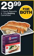 French Baguette-1 & Emborg Camembert-125g