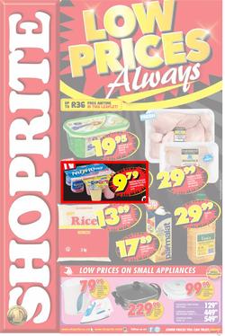 Shoprite Western Cape : Low Prices Always ( 27 Jan - 09 Feb 2014 ), page 1