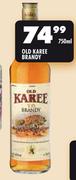  Old Karee Brandy-750ml