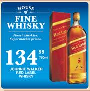 Johnnie Walker Red Label Whisky-750ml
