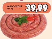 Karoo Wors-Per Kg