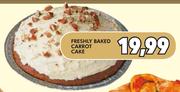 Freshly Baked Carrot Cake
