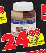 Pot O' Gold Chocolate Hazelnut Mixed Spread-400gm