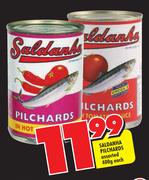 Saldanha Pilchards-400gm Each