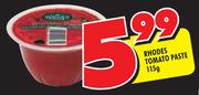 Rhodes Tomato Paste-115gm