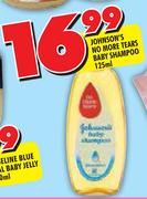 Johnson's No More Tears Baby Shampoo-125ml