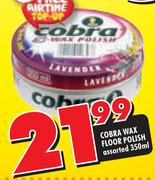 Cobra Wax Floor Polish-350ml
