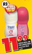 Shield Roll-On for Ladies/Men-50ml Each