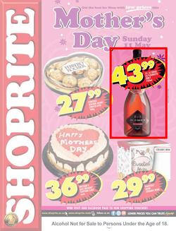 Shoprite Western Cape : Mother's Day ( 28 Apr - 11 May 2014 ), page 1