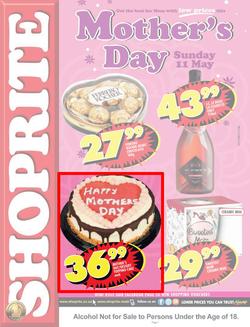 Shoprite Western Cape : Mother's Day ( 28 Apr - 11 May 2014 ), page 1