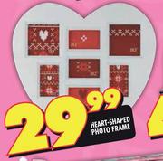 Heart-Shaped Photo Frame