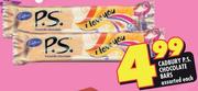 Cadbury P.S. Chocolate Bars-Each