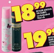 Revlon Aerosol Vir Dames Verskeidenheid-90Ml Elk
