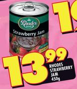 Rhodes Strawberry Jam-450gm