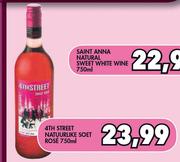 4Th Street Natuurlike Soft Rose-750Ml