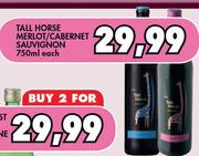 Tall Horse Merlot/Cabernet Sauvignon-750ml Each