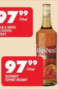 Klipdrift Export Brandy-750ml