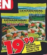 Genadendal Bevrore Country Veg/Valley Mix Groente-1kg Elk