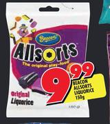 Beacon Allsorts Liquirice-150g