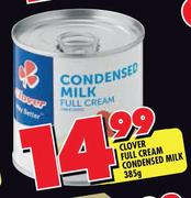 Clover Full Cream Condensed Milk-385g