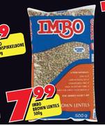Imbo Brown Lentils-500g