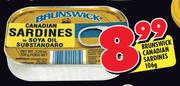 Brunswick Canadian Sardines-106g